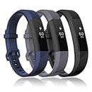 T Tersely Replacement Band for Fitbit Alta & Alta HR, Classic Soft TPU Silicone Unisex Adjustable Sports Bands Fitness Exercises Workout Sport Strap for Fitbit Alta & Alta HR Wristband