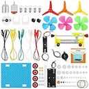 Sntieecr Electric Circuit Learning Kit, Car Model Assemble Physics Science Education Kits Set for Kids Student DIY STEM Science Lab Experiment Project