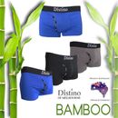 Mens Underwear - Men's Bamboo Boxer Briefs - Trunks - Better & Softer than Bonds