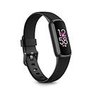 Fitbit Luxe Activity Tracker with up to 5 Days Battery Life, Stress Management Tools and Active Zone Minutes - Black/Graphite Stainless Steel (FB422BKBK-FRCJK)