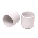 Hokku Designs Maraih Handmade Pure Calm Ceramic Teacup Ceramic in White | 3.1 H x 3.1 W in | Wayfair CE8716249CEC496193028F2D85561FB8