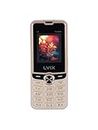 Lvix All-New Power 6 Dual Sim |Keypad Mobile| with 1.8" Display | BT Dialer| Voice Changer | Auto Call Recording | Powerful 3000Mah Battery | FM | Camera | Feature Phone | Torch | Gold