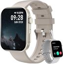 Smartwatch Damen Herren mit Telefonfunktion Armbanduhr iPhone Samsung Huawei Lg
