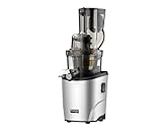 Kuvings Juicer | REVO830 | Slow Juicer | Double filling Opening | Cold Press Juicer Machine for Whole Fruits and Vegetables | Automatic Cutting System | Light Silver Matt