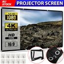 120inch Foldable Projector Screen 16:9 Outdoor Home Theatre HD TV Projection 3D