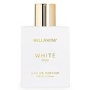 Bella Vita Luxury White Oud Unisex Eau De Parfum Perfume with Orange,Patchouli,Musk|Premium, Long Lasting Oud & Fruity Fragrance for Men & Women,100ML