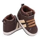 Tricycle Clothing Kids Unisex Baby Boys & Baby Girls Casual Sneaker Boots (9-15 Months) (Brown)