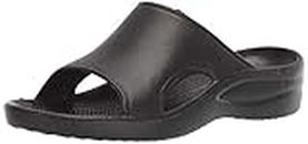 DAWGS Women's Slide Sandals, Black, 7
