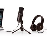 ZOOM ZUM-2PMP - USB PODCAST KIT WITH USB MICROPHONE/CABLE/HEADPHONES/TRIPOD MICROPHONE