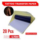 Tattoo Stencil Transfer Kits Carbon Tracing Paper Ink Professional 20 Sheets A4