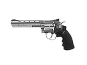 ASG Dan Wesson Air Pistol Revolver .177 Cal/4.5mm CO2 BB Gun Pistol, Silver