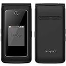 Coolpad Snap 331A Unlocked Android 4G LTE Clamshell Flip Phone Black New