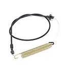 Akozon Deck Engagement Cable, 175067 169676 21547184 Deck Clutch Cable Fit for Craftsman Riding Lawn Mower Tractor AYP-LT with 42in Deck