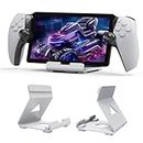 NXPGKEA Game Console Holder for Playstation Portal Remote Player - Playstation 5 Porta Stand Desktop Handheld Anti-Slip Silicone Stand Game Machine Stand for PS5 Portal