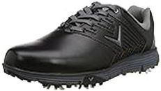 Callaway Chev Mulligan S 2019 Zapato de golf impermeable Hombre, Negro, 43 EU