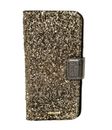Kate Spade New York 256544 Glitter Wrap Gunmetal Gold iPhone 7/8 Plus Folio Case