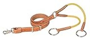 Weaver Leather Weaver Leather Leather Training Fork Girth Attachment with Surgical Tubing Ends, Russet, 1" x 48" 30-0627, Russet, 1" x 48"