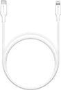 Zebronics ZEB-CL1000M 3A MFI Type-C to Lightning Cable, Apple Certified, Made for iPhone/iPad/iPod, Supports Type-C PD Adapters, 1 Meter (White)