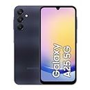 Samsung Galaxy A25 5G Smartphone Factory Unlocked Android Mobile Phone, 128GB, Blue Black