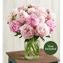 1-800-Flowers Flower Delivery Precious Peony Bouquet 20 Stems W/ Apothecary Jar