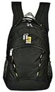 Zipline Casual Laptop Backpack for Men & Women college girls boys fits 15.6 inch laptop macbook pro/tablet polyester 30 ltr (Black)