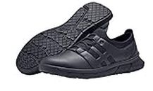 Shoes for Crews Chaussures de Travail Karina Women Black – Chaussures antidérapantes et Sportives, Chaussures de Sport légères avec Lacets et Rembourrage, sans métal et végétaliennes