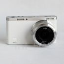 Samsung NX Mini 20.5MP Digital Camera - White (Kit w/ NX-M 9-27mm Lens) #0126H