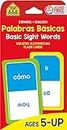 School Zone - Bilingual Basic Sight Words Flash Cards - Ages 5+, Kindergarten to 1st Grade, ESL, Language Immersion, Phonics, and More (Spanish and English Edition) (Spanish Edition)