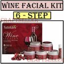Wine 6 Steps Blackhead Remover Vacuum Pore Face Facial Suction Acne Cleaner Kit