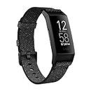 Bracelet d'activité Fitbit Charge 4 édition spéciale pour la santé et le sport avec GPS, suivi de la natation et jusqu'à 7 jours d'autonomie de batterie, Granit
