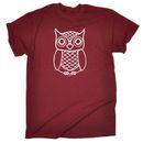 Owl - Mens Funny Novelty T-Shirt Tshirts T Shirts Gift Gifts Ideas Tee
