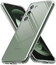 Ringke Fusion Compatibile con Cover Samsung S23 Plus, Calza a Pennello, Custodia Antiurto Trasparente con Buon Grip Disegnato per Cover Samsung Galaxy S23+ 5G - Clear