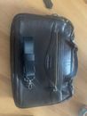 Men Leather Handbag Business Briefcase Large Capacity Laptop Shoulder Bag