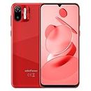 Ulefone Unlocked Smartphone, Note 6 Unlocked Cell Phones, Android 11 Triple Card Slots, 6.1" IPS Full-Screen, Dual 3G Cell Phone Unlocked, 32GB 3300mAh, Face Recognition GPS Cheap Phones - Red