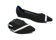 TARRAMARRA® Women Flats Knit Upper Foldable Portable Shoes Pointed Toe Tania