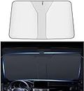 Duster Sun Protection Car Compatible with Acura MDX 2014-2023, Verbesserter WäRmeisolierung Einfache Lagerung Uv ZubehöR,B