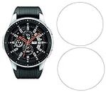 M.G.R.J Tempered Glass Screen Protector for Samsung Galaxy Watch 46mm - Pack of 2