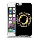 Head Case Designs sous Licence Officielle The Lord of The Rings The Fellowship of The Ring Un Anneau Graphiques Coque en Gel Doux Compatible avec Apple iPhone 6 / iPhone 6s