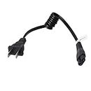 TiToeKi Stun Gun Charger Cord for VIPERTEK VTS-T03, VTS-195; Police 305, Police 519, Police 928-58, Avenger, Guard Dog Security, Jolt, Stun Master, SABRE and Most Other Stun Guns （Expandable to 12inch