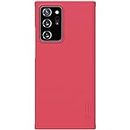 Nillkin Frosted Shield Series Coque pour Samsung Galaxy Note 20 Ultra Coque de protection fine en polycarbonate rigide et rigide pour Galaxy Note 20 Ultra (Rouge)