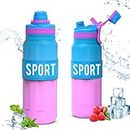 KollyKolla Drink Bottle Sport 1000ml, Drink Bottle Carbonated Suitable, Drink Bottle Bicycle, Bpa-Free Sports Bottle For Running, Yoga, Fitness, Outdoor