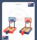 2 sets Mini Table Top Basketball Toy Game Kids Interactive Shooting GBSK01