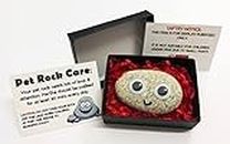 Pet Rock - Novelty Gift Idea - Ideal For Birthday Presents, Wedding Favours, Party Bags etc