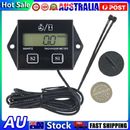 Engine RPM Resettable Inductive Tachometer Gauge for Outboard Motor Lawn Mower