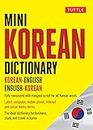 Mini Korean Dictionary: Korean-English English-Korean (Tuttle Mini Dictionary) (English Edition)