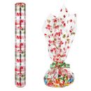  Regali di Natale Carta da imballaggio fiori cesti alimentari trasparenti bouquet