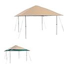Garden Winds Custom Fit Replacement Canopy Top Cover Compatible with Coleman Oasis 1606532, 2156426, 2156428 13x13 Single Tier Tent - Upgraded Performance RIPLOCK 350 Fabric- Beige