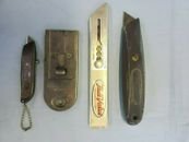 Mixed Used Lot Vintage Box Cutters Tools True Value Hyde Handy Cutter USA