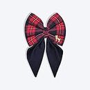 Heads up For Tails All I Want for Christmas Bow Tie (Red and Blue) Comfy, Easy to wear, Festive Bow tie