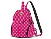 BONMARO B Doro Classic Standard Backpack Bag For Girls/Women's College (Pink), Large